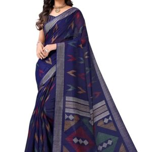 SIRIL Women's Cotton Printed Saree